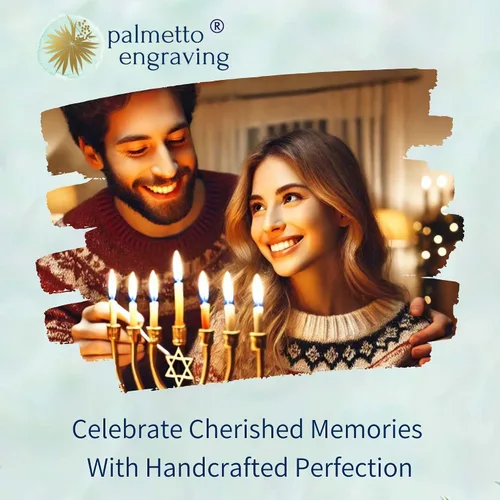 Miniatura 3 de Adorno personalizado de estrella de David, decoraciones únicas de Hanukkah para el hogar, judío para hombres y mujeres, recuerdo de madera hecho a