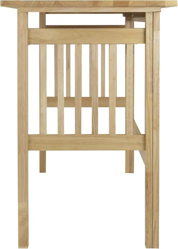Miniatura 7 de Escritorio plegable para computadora, madera de haya
