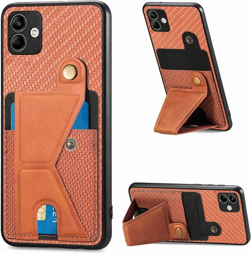 Miniatura 123 de Funda para Xiaomi Poco M5s 4G, Funda para Redmi Note 10 4G / Note 10S 4G / Note 11 SE (India) Funda de cuero PU ranuras para tarjetas Soporte