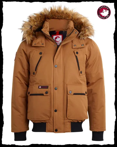 Miniatura 6 de CANADA WEATHER GEAR Chaqueta de invierno para hombre grande y alta, abrigo pesado tipo parka, chaqueta para hombres grandes y altos (M-5XL)