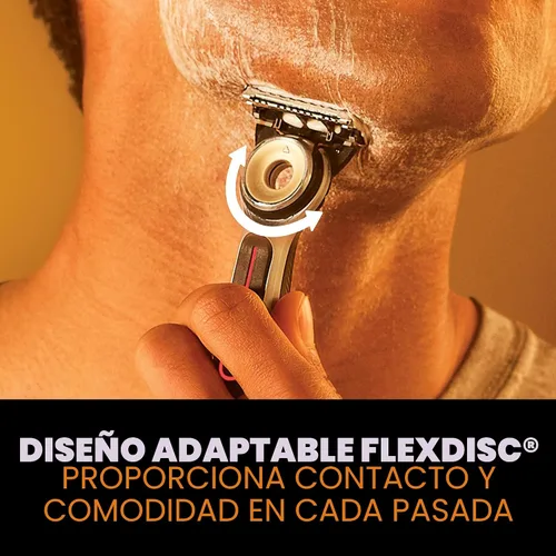 Miniatura 5 de Gillette GilletteLabs - Kit de afeitado térmico para hombres, 1 mango, 2 recambios de cuchillas de afeitar, 1 base de carga