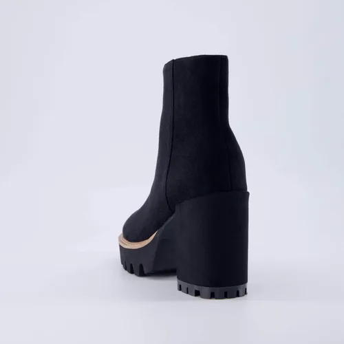 Miniatura 5 de CUSHIONAIRE Bota de tacón Ringo para mujer + espuma viscoelástica, anchos disponibles