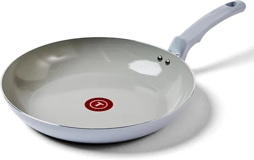 Miniatura 14 de T-Fal Revive Sartén Antiadherente de Cerámica de 12 Pulgadas para Freír, Apta para Horno hasta 350°F, Mango que se Mantiene Frío, Granito Gris