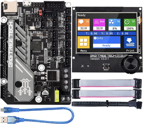 Miniatura 10 de BIGTREETECH SKR Mini E3 V2.0 - Placa de control de 32 bits con controlador UART TMC2209. Nueva actualización de la placa base de piezas de impresora