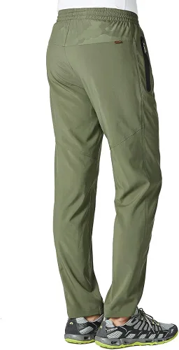 Miniatura 2 de TBMPOY - Pantalones deportivos ligeros para hombre, transpirables, para acampar, pesca, correr, senderismo y hacer deportes