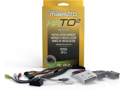 Idatalink Maestro HRN-HRR-TO2 - Arnés de repuesto para radio Plug and Play para Toyota compatible 2012-2020 (se requiere módulo ADS-MRR o ADS-MRR2)