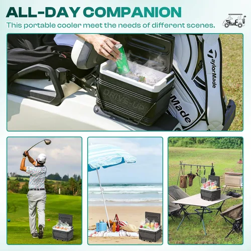 Miniatura 5 de DRIVE UP Enfriador de carrito de golf, enfriador de carrito de golf con soporte de montaje para Club Car DS EZGO TXT y Yamaha Star Carritos de golf