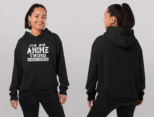 Miniatura 6 de Tstars Anime Hoodie Women Teen Girls It's An Anime Thing Novelty Pullover Hoodies