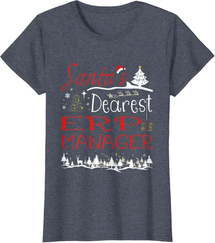 Miniatura 17 de ERP Manager Xmas Job Cute Christmas T-Shirt