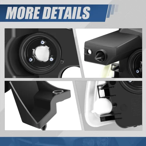 Miniatura 5 de Faros HL-OH-CHA05-4P-VR, Negro (black Housing)