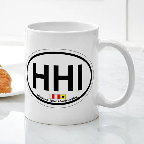 Miniatura 3 de CafePress Hilton Head Island SC - Taza de café de cerámica (11.0 fl oz)
