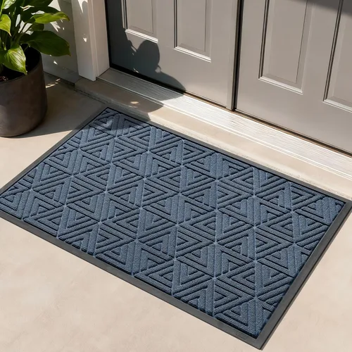 Miniatura 99 de Yimobra Alfombra para Puerta Delantera Exterior Entrada 29.5x17, Impermeable Resistente Alfombras Exteriores para Puerta Delantera, Alfombra