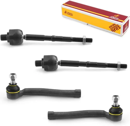 Miniatura 184 de Metrix Premium Chassis Parts - Juego de 4 barras de acoplamiento interior y exterior para Audi A3 15-16, Seat Leon 06-20 (México), 09-17 Volkswagen