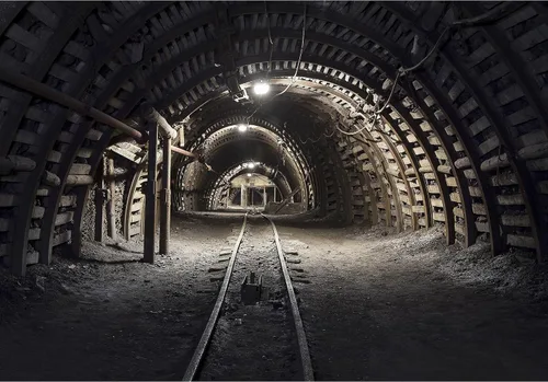 Miniatura 2 de wall26 - Túnel subterráneo iluminado en la minería - Mural de pared extraíble Papel pintado autoadhesivo grande - 100x144 pulgadas obra de arte 16