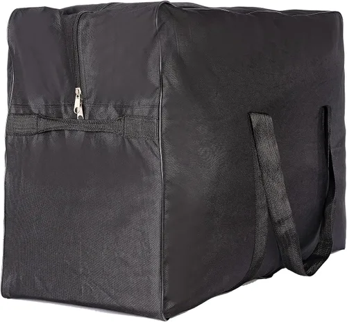 Miniatura 5 de Bolsa de viaje de carga cuadrada Bolsa Maleta de Lona, bolsa de equipaje con tapa , Negro -, Viajes