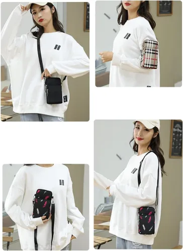 Bolso cruzado para teléfono celular, bolsa de hombro para Samsung Galaxy S24 Ultra S23 Ultra S23 FE A54 A53 A14 A04s A05
