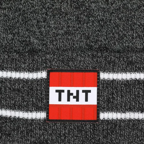 Miniatura 3 de Minecraft Creeper and TNT - Juego de gorro (2 unidades), multicolor, Multi colorido