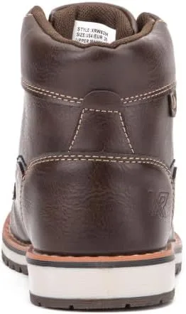 Miniatura 6 de Xray Footwear Boy's Boot, Lace up, Thermoplastic rubber (TPR) Outsole, Moc-Toe, flat sole.