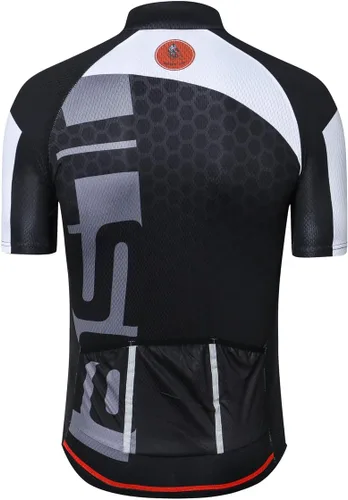 Miniatura 177 de Nuevo Pro cremallera completa hombres ciclismo Jersey manga corta Riding Shirt USA