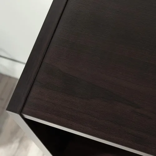 Miniatura 7 de Sauder Beginnings - Librero de 3 estantes, estantería con estantes de almacenamiento ajustables, en acabado de madera media Cinnamon Cherry