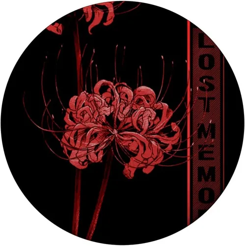 Miniatura 3 de PopSockets de flores estéticas de animé japonés con diseño de lirio araña suave y grunge