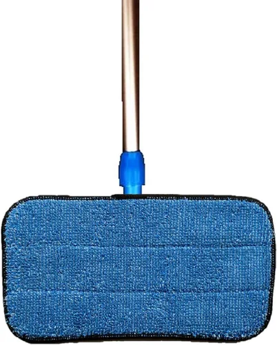 Miniatura 4 de Real Clean Kit de trapeador de microfibra comercial de 10 pulgadas con dos almohadillas de microfibra prémium
