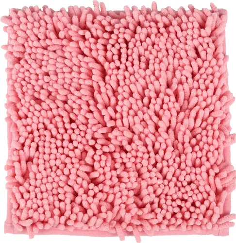 Miniatura 15 de Alfombra escolar de chenilla, 100% microfibra, con parte trasera antideslizante para decoración de casillero (azul, 10 x 10 pulgadas)