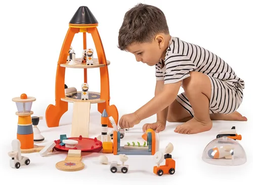 Miniatura 6 de Tender Leaf Toys Life on Mars Set, 17.52 pulgadas de longitud