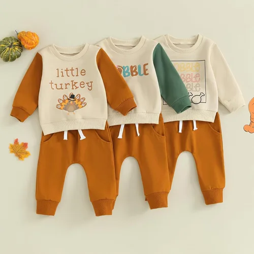 Miniatura 64 de Conjunto de camisa larga y divertida para bebé niño y niña, ropa de primera Navidad, 6, 12, 18, 24 meses, 2T