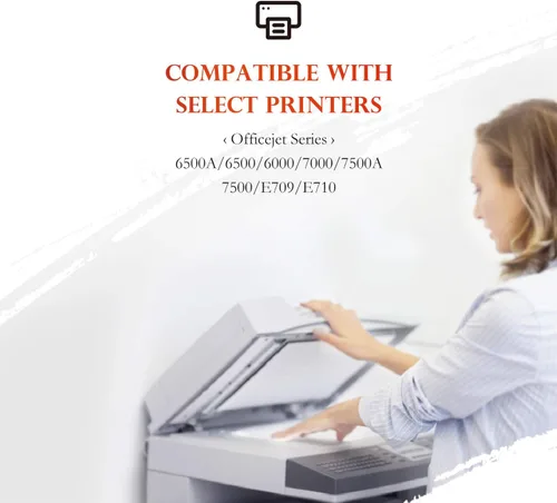 Miniatura 2 de ejet Cartucho de tinta de repuesto compatible para HP 920XL 920 XL para usar con impresora Officejet 6500a 6500 7500a 6000 7500 7000 E709 E710 Plus