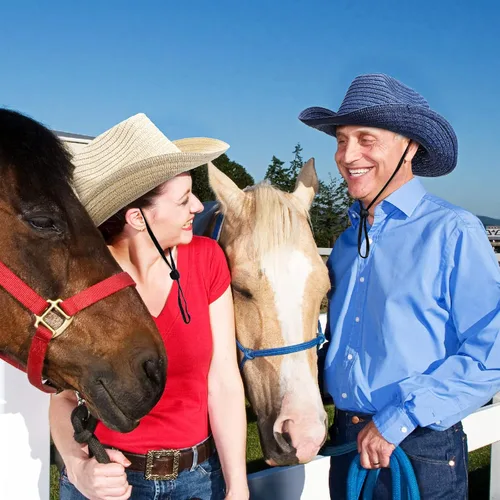 Miniatura 5 de SATINIOR - Juego de 12 sombreros de vaquero de paja y bandanas para fiesta, sombrero de vaquero para fiesta, disfraz y bandana, accesorios