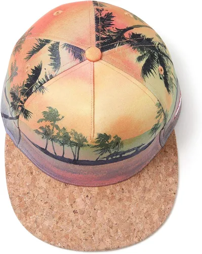 Miniatura 4 de NUZADA Snapback Hats for Men Flat Bill Hat Hip Hop Style Originales Print Adjustable Flat Brim Baseball Cap