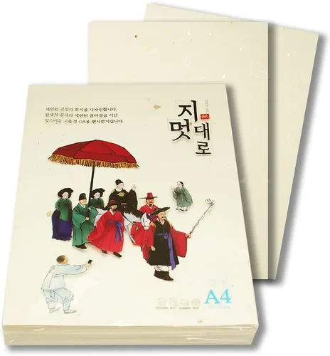 Hanji - Papel para impresora A4, 80 gsm, papel de copia tradicional coreano de morera, 100 hojas, papel de impresora de copia de alta calidad, 8.3 x