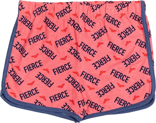 Miniatura 7 de DC Comics Wonder Woman Crossover - Conjunto de 4 piezas de pantalones cortos y leggings mixtos
