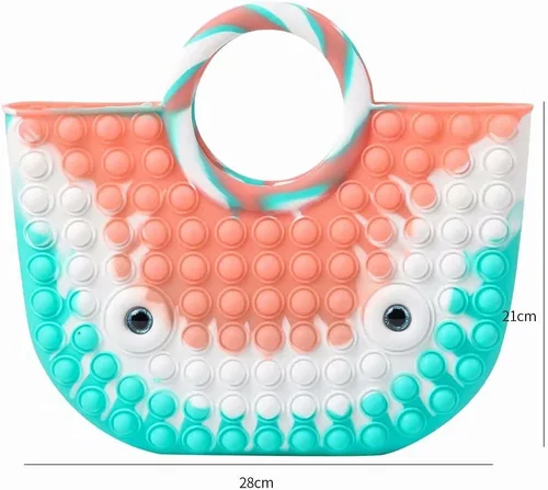Miniatura 3 de Pop It - Bolsa de descompresión interesante, moda y exquisita para mujer.