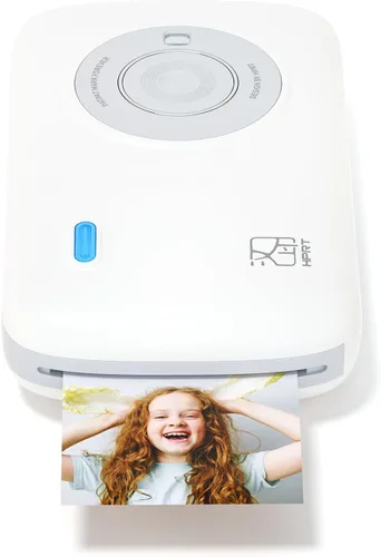 HPRT CP2100 Impresora fotográfica portátil para iPhone, impresora de imágenes inalámbrica para smartphone, impresora de fotos móviles de 2 x 3