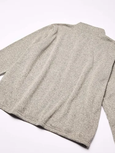 Miniatura 10 de Wrangler Authentics Suéter de vellón de manga larga con un cuarto de cremallera para hombre
