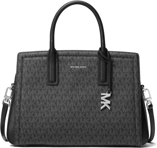 Miniatura 6 de Michael Kors Bolso Satchel Laila de mujer tamaño mediano