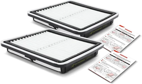 Miniatura 9 de A-Premium Filtro de aire de motor de 2 piezas compatible con el modelo Subaru - Impreza (2008-2016), Legacy(2005-2019), Outback (2005-2019)