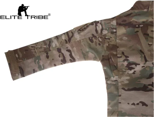 Miniatura 8 de Emersongear AOJQ - Uniforme de combate para niños de 6 a 14 años BDU militar táctico multicámara