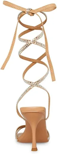 Miniatura 4 de Steve Madden Lulie - Sandalias de tacón de aguja con tiras y puntera abierta