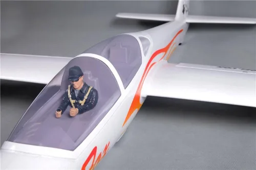 Miniatura 4 de Fms Avión Fox Glider V2 RC de 90.551 in 5-CH Avión de control remoto (91.4") Envergadura con solapas PNP (sin radio, batería, cargador)