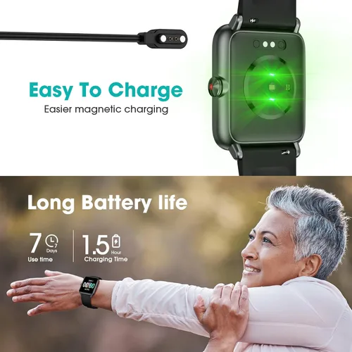 Miniatura 5 de Pautios Pedometer Watch Senior Friendly No App/Phone Required, Waterproof Fitness Tracker Watch with Step Counter Calories/Sleep Tracker for Walking
