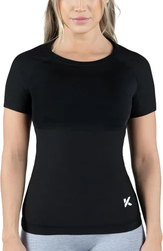 Miniatura 2 de Kewlioo Camiseta de sauna que atrapa el calor para mujer, chaleco de compresión, faja moldeadora de traje de sauna, suda más y luce genial