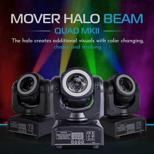 Miniatura 2 de ColorKey Mover Halo Beam Quad MKII (CKU-5038)