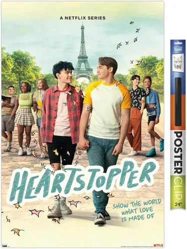 Miniatura 17 de Trends International Netflix Heartstopper: Season 2 - Póster de pared de una hoja, 22.4 pulgadas de largo x 14.7 pulgadas, versión enmarcada