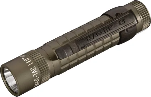 Miniatura 11 de Maglite Mag-Tac – Linterna LED de bolsillo, 2 celdas CR123, bisel coronado, negro mate