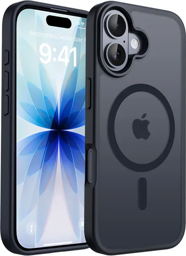 Miniatura 39 de CACOE Funda magnética para iPhone 12 y iPhone 12 Pro de 6.1 pulgadas - Compatible con MagSafe y soporte magnético para teléfono en el automóvil,