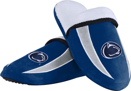 Miniatura 21 de FOCO mens NCAA College Team Logo Sherpa Moccasin Slippers