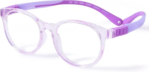 Miniatura 12 de FONHCOO Gafas de bloqueo de luz azul para niños, niños y niñas, marco irrompible, para computadora, juegos, TV